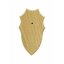 Panoplie stejar pentru trofeul Oak 6 20x12 cm – culoare pală