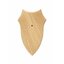 Panoplie stejar pentru trofeul Oak 8 21x12 cm – culoare pală