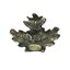 Ornament panoplie mistreț - frunze de stejar bronz