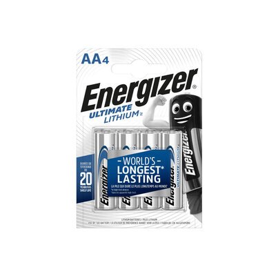 Batérie do fotopasce - sada 4 ks, energizer lithium ultimate aa - baterie_do_fotopasce_sada_4_kusy_energizer_aa_