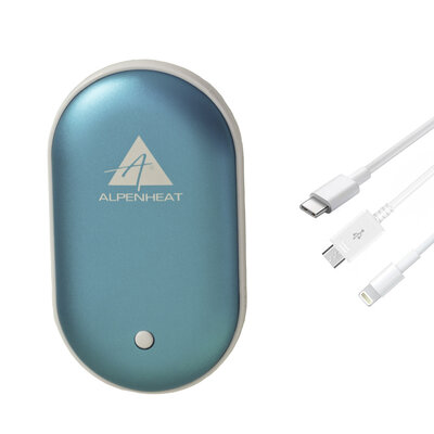Power bank a ohrievač rúk v jednom alpenheat bp13 - modrá - BP13__15_