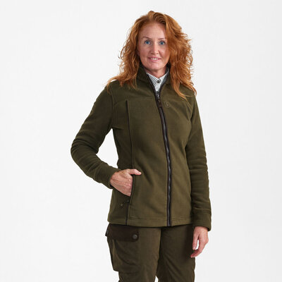 Dámska fleecová bunda deerhunter lady eagle tarmac green - damska_bunda_eagle2