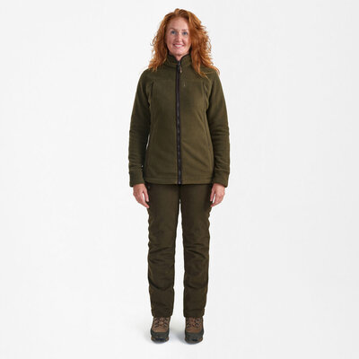Dámska fleecová bunda deerhunter lady eagle tarmac green - damska_bunda_eagle4
