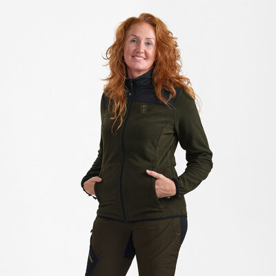 Dámska fleecová bunda deerhunter northward rifle green - damska_fleecova_bunda_Lady_Northward_Rifle_Green2