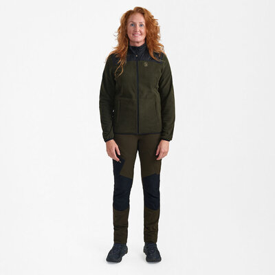 Dámska fleecová bunda deerhunter northward rifle green - damska_fleecova_bunda_Lady_Northward_Rifle_Green4