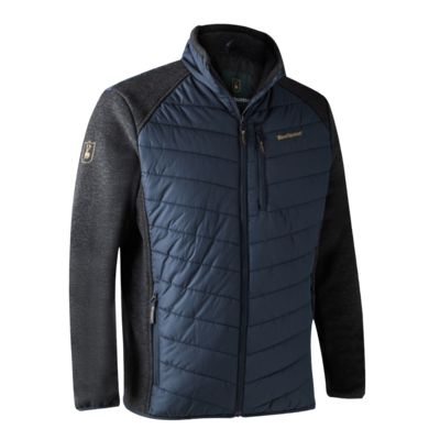 Pánska zateplená bunda deerhunter moor padded dark blue - moor_padded_bunda_deerhunter_dark_blue_