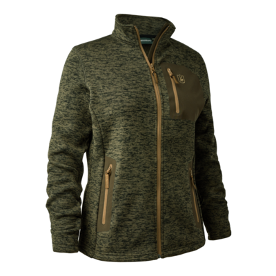 Dámska mikina deerhunter sarek knitted - olive night melange - damska_mikina_deerhunter_sarek_knitted_olive_night_melange (2)