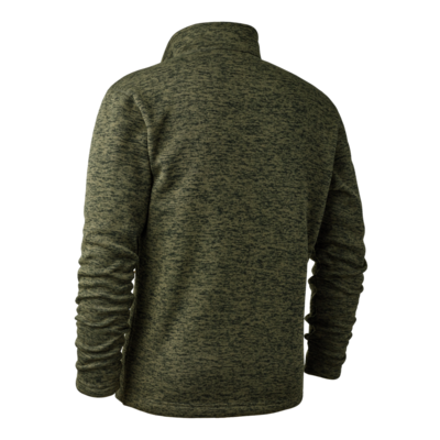 Pánska mikina deerhunter sarek knitted - olive night melange - panska_mikina_deerhunter_sarek_knitted_olive_night_melange_1