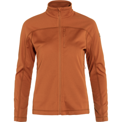 Dámska mikina fjällräven abisko lite fleece terracotta brown - Damska_mikina_Fjallraven _Abisko_Lite_Fleece_Terracotta_Brown (1)