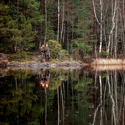Pánska bunda fjällräven brenner pro padded dark olive - square_mood_Hunting_FW17