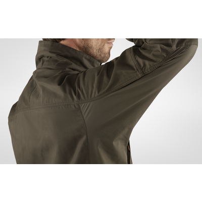 Pánska bunda fjällräven forest hybrid – dark olive - Forest_Hybrid_Jacket_M_86901-633_F_DETAIL_FJR