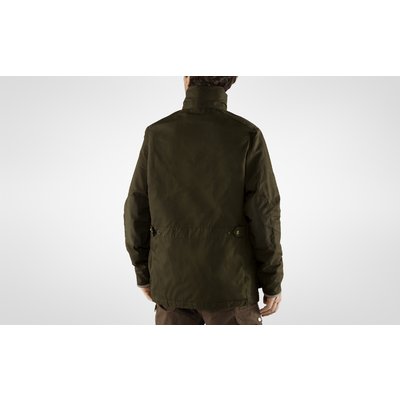 Pánska bunda fjällräven sörmland padded - dark olive - Sormland_Padded_Jacket_M_90700-633_D_MODEL_FJR