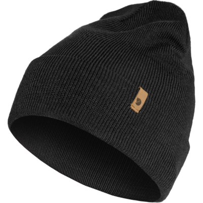 Čiapka fjällräven classic knit - black - Classic_Knit_Hat_77368-550_F_MAIN_FJR