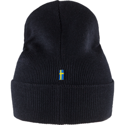 Čiapka fjällräven classic knit - dark navy - Classic_Knit_Hat_77368-555_B_MAIN_FJR