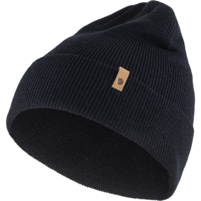 Čiapka fjällräven classic knit - dark navy - Classic_Knit_Hat_77368-555_F_MAIN_FJR