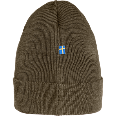 Čiapka fjällräven classic knit - dark olive - Classic_Knit_Hat_77368-633_B_MAIN_FJR