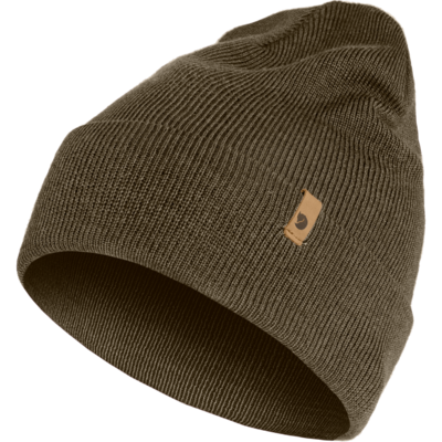 Čiapka fjällräven classic knit - dark olive - Classic_Knit_Hat_77368-633_F_MAIN_FJR