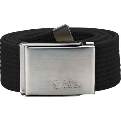 Opasok fjällräven canvas belt – black - polovnicky_opasok_fjallraven_canvas_black