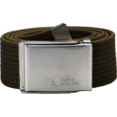 Opasok fjällräven canvas belt – dark olive - polovnicky_opasok_fjallraven_canvas_zeleny_