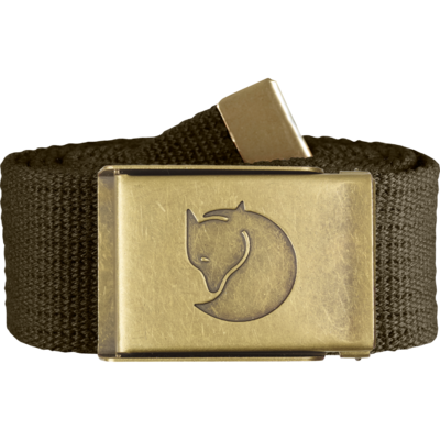 Opasok fjällräven canvas brass dark olive - opasok_fjällräven_canvas_dark_olive_
