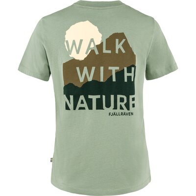 Dámske tričko fjällräven nature w – sage green - damske_tricko_fjallraven_nature_sage_green_2
