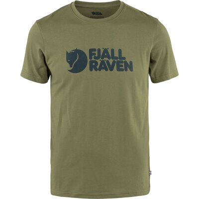 Pánske tričko fjällräven s logom – caper green - tricko_fjällräven_logo_caper_green_