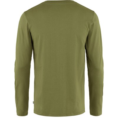 Pánske tričko s dlhým rukávom fjällräven forever nature badge - caper green - panske_tricko_fjällräven_forever_nature_badge_caper_green_1