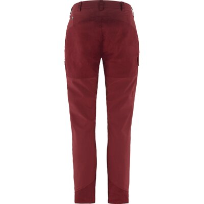 Dámske nohavice fjällräven nikka curved w bordeaux – red - damske_nohavice_fjallraven_nikka_curved_w_bordeaux_red_2