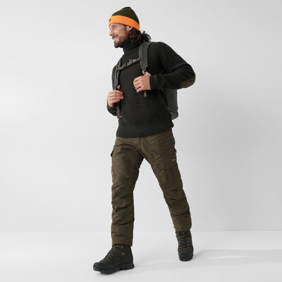 Pánske nohavice fjällräven barents pro hydratic dark olive - Panske_nohavice_Fjallraven_Barents_Pro_Hydratic_Dark_Olive (1)