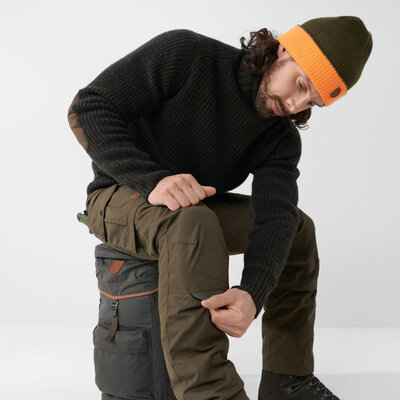 Pánske nohavice fjällräven barents pro hydratic dark olive - Panske_nohavice_Fjallraven_Barents_Pro_Hydratic_Dark_Olive (5)