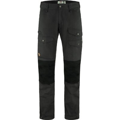 Pánske nohavice fjällräven vidda pro ventilated reg - dark grey / black - panske_nohavice_fjällräven_vidda_pro_ventilated_red_dark_grey_black