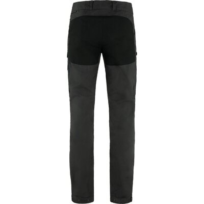 Pánske nohavice fjällräven vidda pro ventilated reg - dark grey / black - panske_nohavice_fjällräven_vidda_pro_ventilated_red_dark_grey_black_1