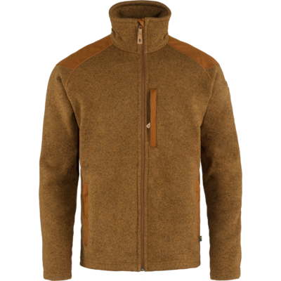 Pánska mikina fjällräven buck fleece - chestnut - Buck_Fleece_M_81328-230_A_MAIN_FJR