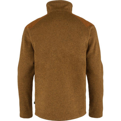 Pánska mikina fjällräven buck fleece - chestnut - Buck_Fleece_M_81328-230_B_MAIN_FJR