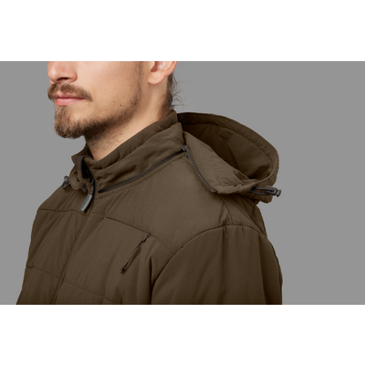 Pánska bunda härkila insulated midlayer hunting green / shadow brown - 130115116_d01