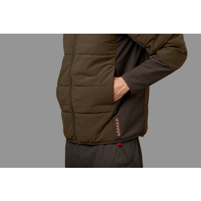 Pánska bunda härkila insulated midlayer hunting green / shadow brown - 130115116_d03