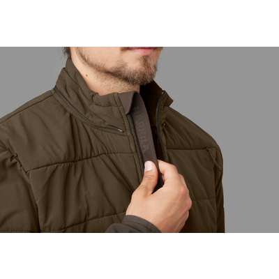 Pánska bunda härkila insulated midlayer hunting green / shadow brown - 130115116_d04