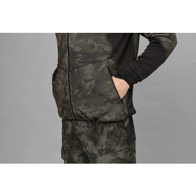 Pánska fleecová bunda härkila noctyx - axis msp black/black - panska_fleecova_bunda_harkila_noctyx_axis_msp_black_black_5