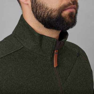 Pánsky sveter härkila metso full zip willow green - Sveter_Harkila_Metso_Full_Zip_ Willow_Green (1)