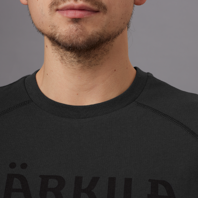 Dvoj-balenie tričiek härkila logo duffel green / phantom - 160105033_d03