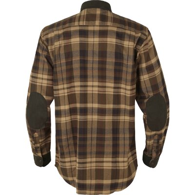 Pánska košeľa härkila pajala beige w/brown - Kosela_Harkila_Pajala_Beige_WBrown (1)