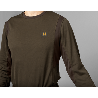 Pánske tričko härkila forest hunter l/s hunting green/shadow brown - panske_tricko_härkila_forest_hunter_ls_hunting_green_shadow_brown_2