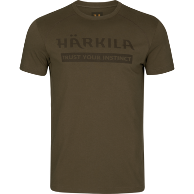 Pánske tričko härkila logo s/s willow green - panske_tricko_harkila_logo_ss_willow_green_