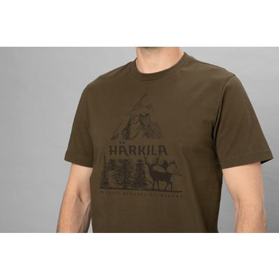 Pánske tričko härkila nature s/s willow green - panske_tricko_harkila_nature_ss_willow_green_2