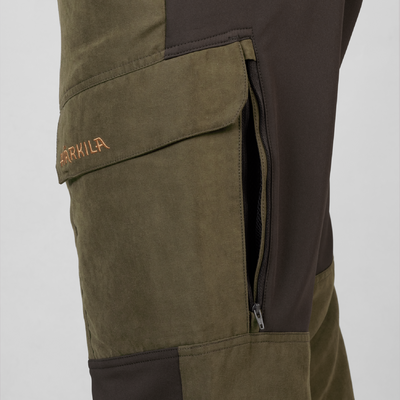Nohavice härkila scandinavian willow green / deep brown - 110127807_d01