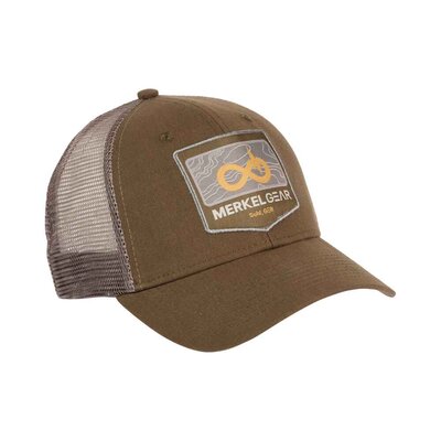 Pánska šiltovka merkel gear ilex pro - hnedá - panska_siltovka_merkel_gear_hneda