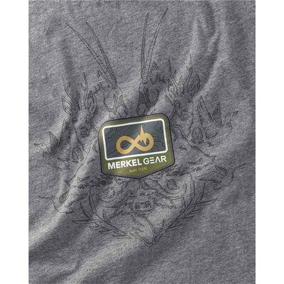 Pánske tričko merkel gear world wide hunting grey - tricko_merkel_gear_world_hunting_4