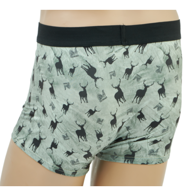 Pánske boxerky tetrao s poľovníckym motívom - bledozelené s jeleňmi - Pánske boxerky TETRAO s poľovníckym motívom - bledozelené_s_jelenmi (4)