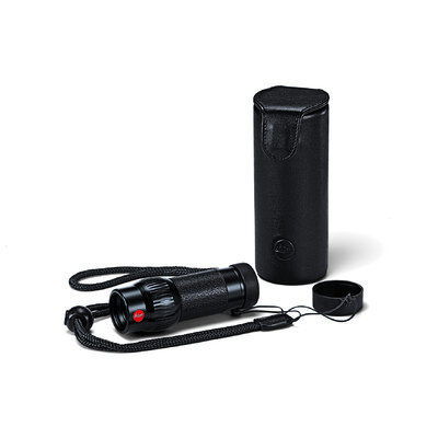 Monovid leica 8x20 blackline - Monovid with neck strap