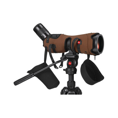 Neoprénové puzdro pre spektív leica apo-televid 82 w - hnedé - neoprenovy_kryt_na_apo_televid_2